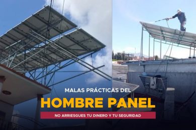 Malas prácticas del hombre panel