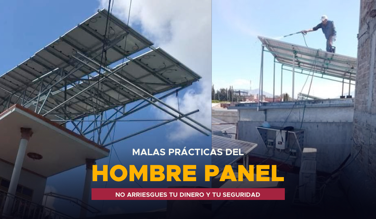 Malas prácticas del hombre panel