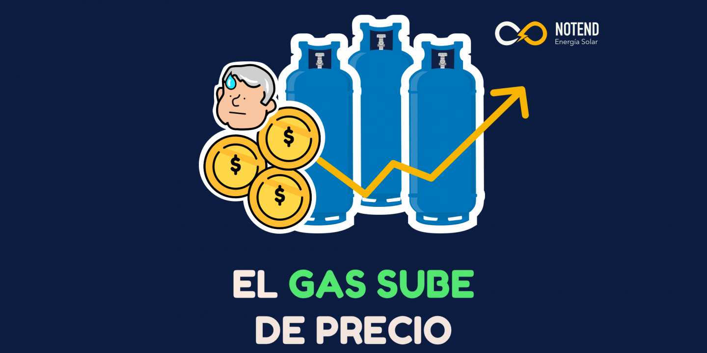 el gas sube de precio