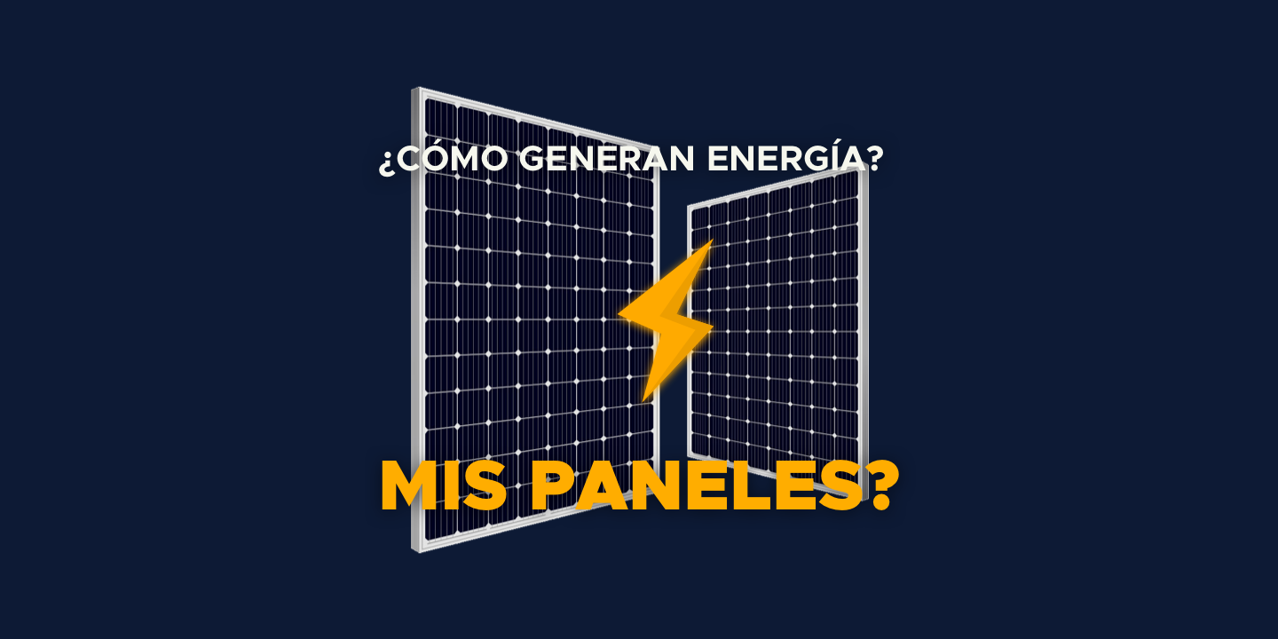 como generan energía los paneles solares